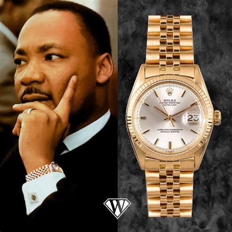 mlk rolex watch|marin luther king watch.